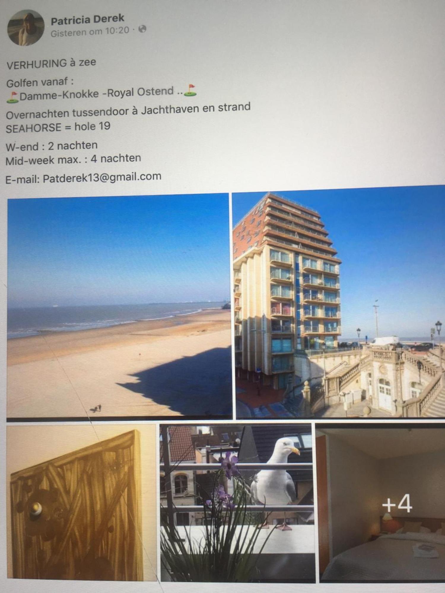Golfsuite 13 Blankenberge Bagian luar foto